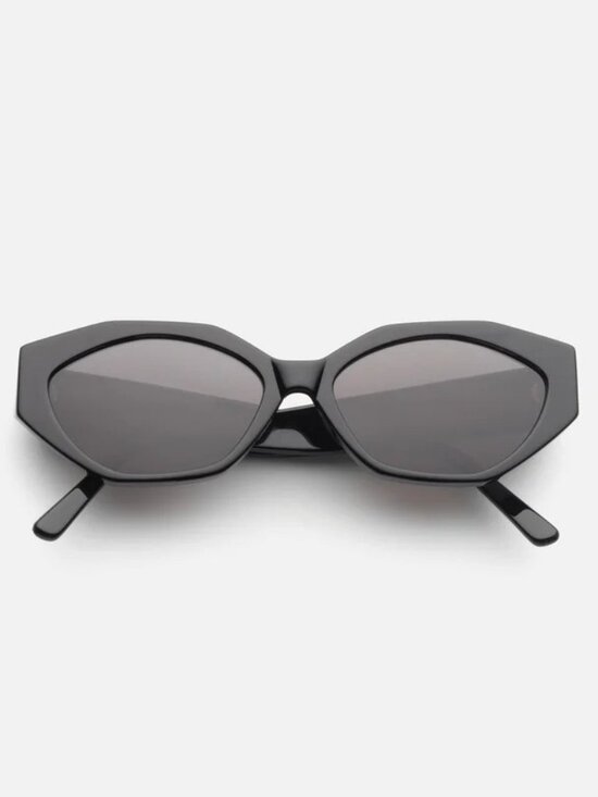 Lu Goldie Eliana Sunglasses in Black New Womens Sunnies main image 4